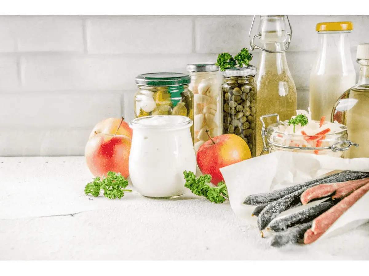 Fermented foods rich in natural probiotics